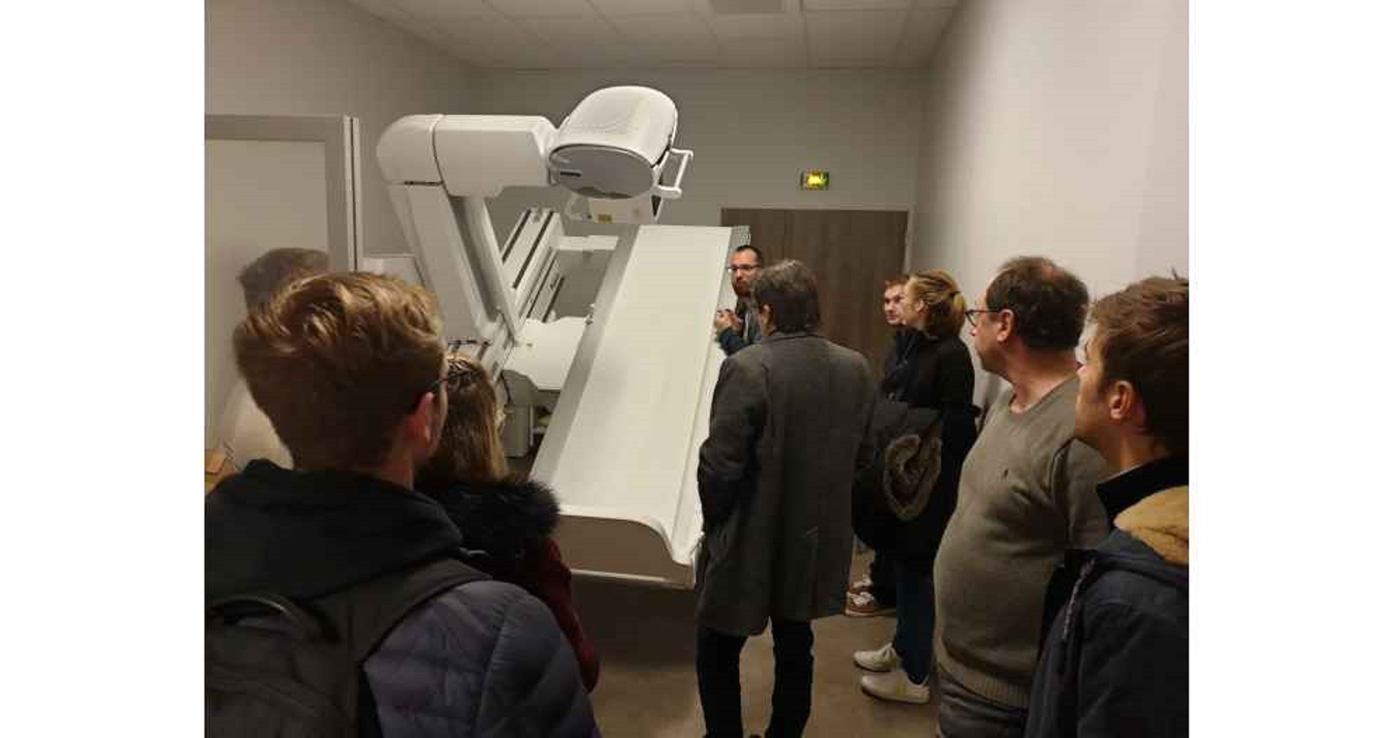 Visite de l’IRM du centre hospitalier d’Avallon,  Novembre 2019